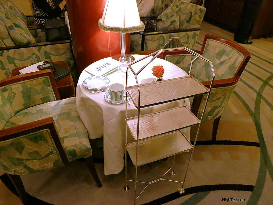 Claridges Table Setting for Afternoon Tea London Mayfair
