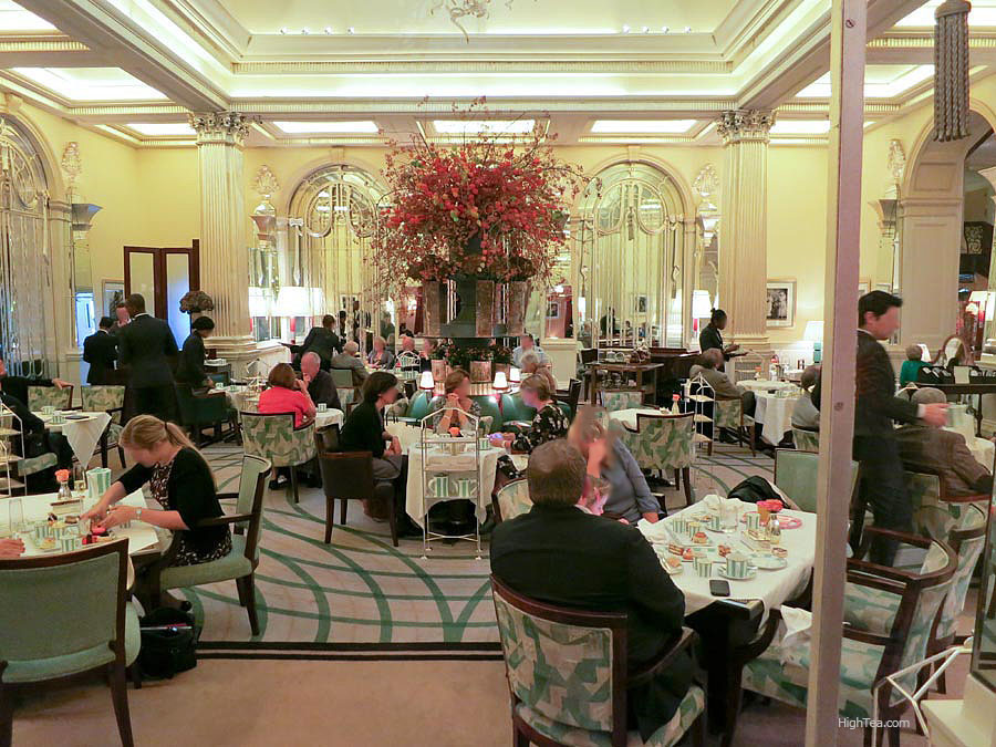 The Foyer at Claridges for Afternoon Tea in London Mayfair