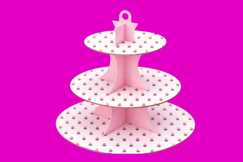 luxe high tea etagere