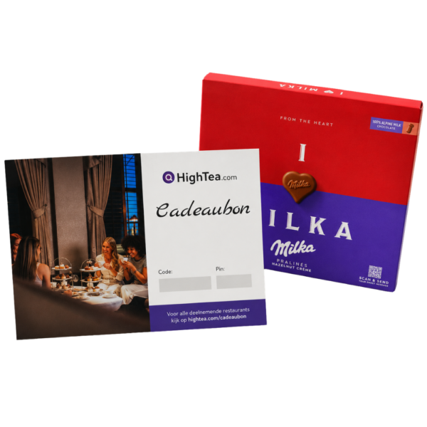 cadeaubon met chocolade